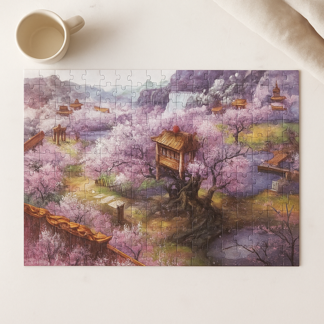 Puzzle & Piece - 200pcs. Jigsaw Puzzle Set