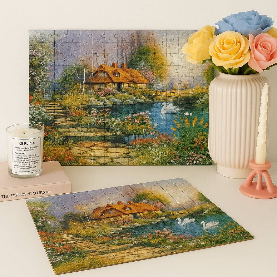 Puzzle & Piece - 200pcs. Jigsaw Puzzle Set