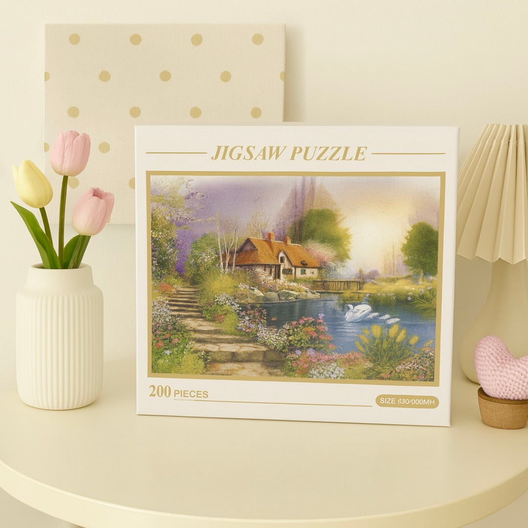 Puzzle & Piece - 200pcs. Jigsaw Puzzle Set