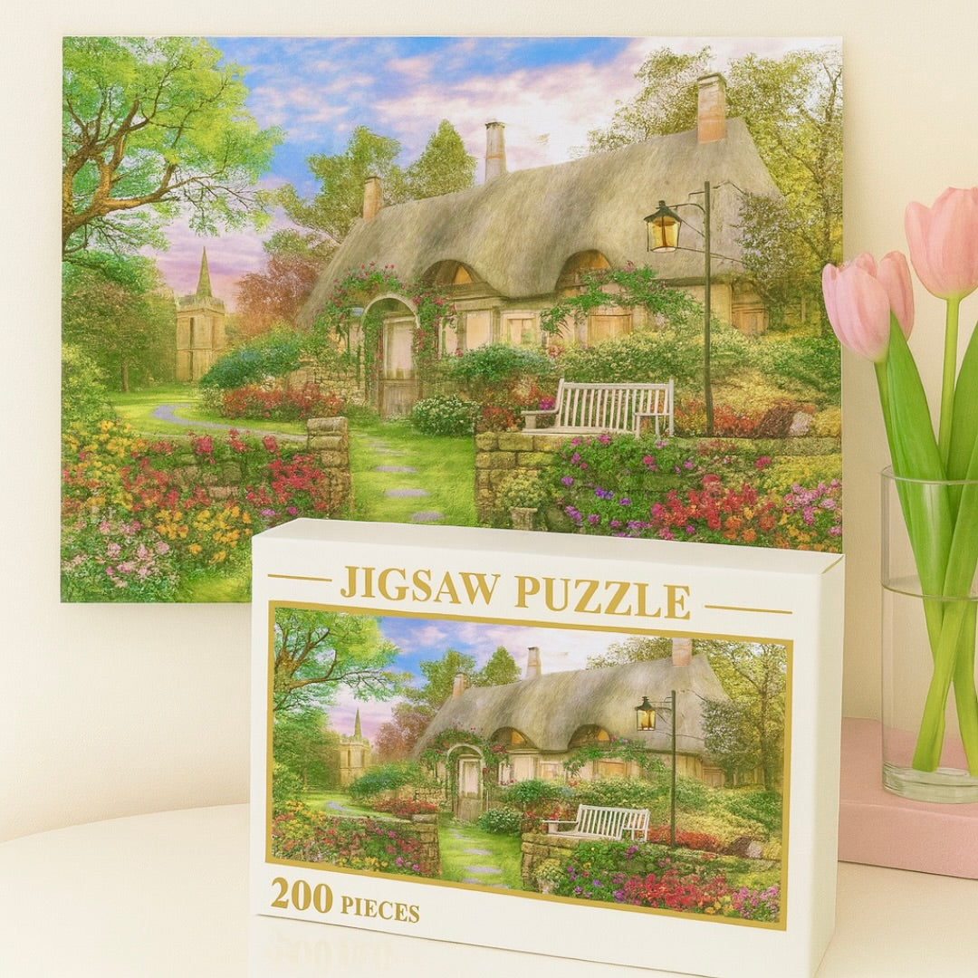 Puzzle & Piece - 200pcs. Jigsaw Puzzle Set