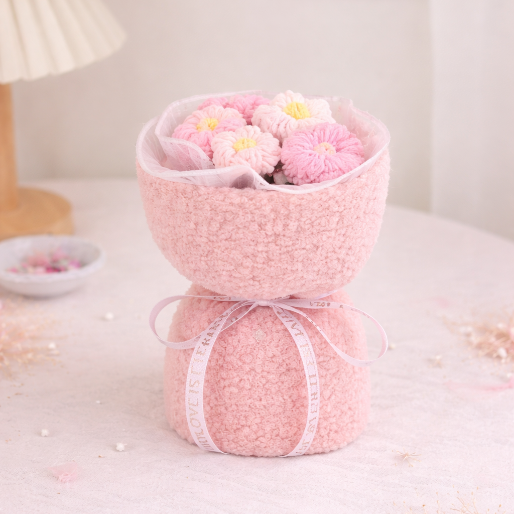 Knitted Blooms - Flower Bouquets