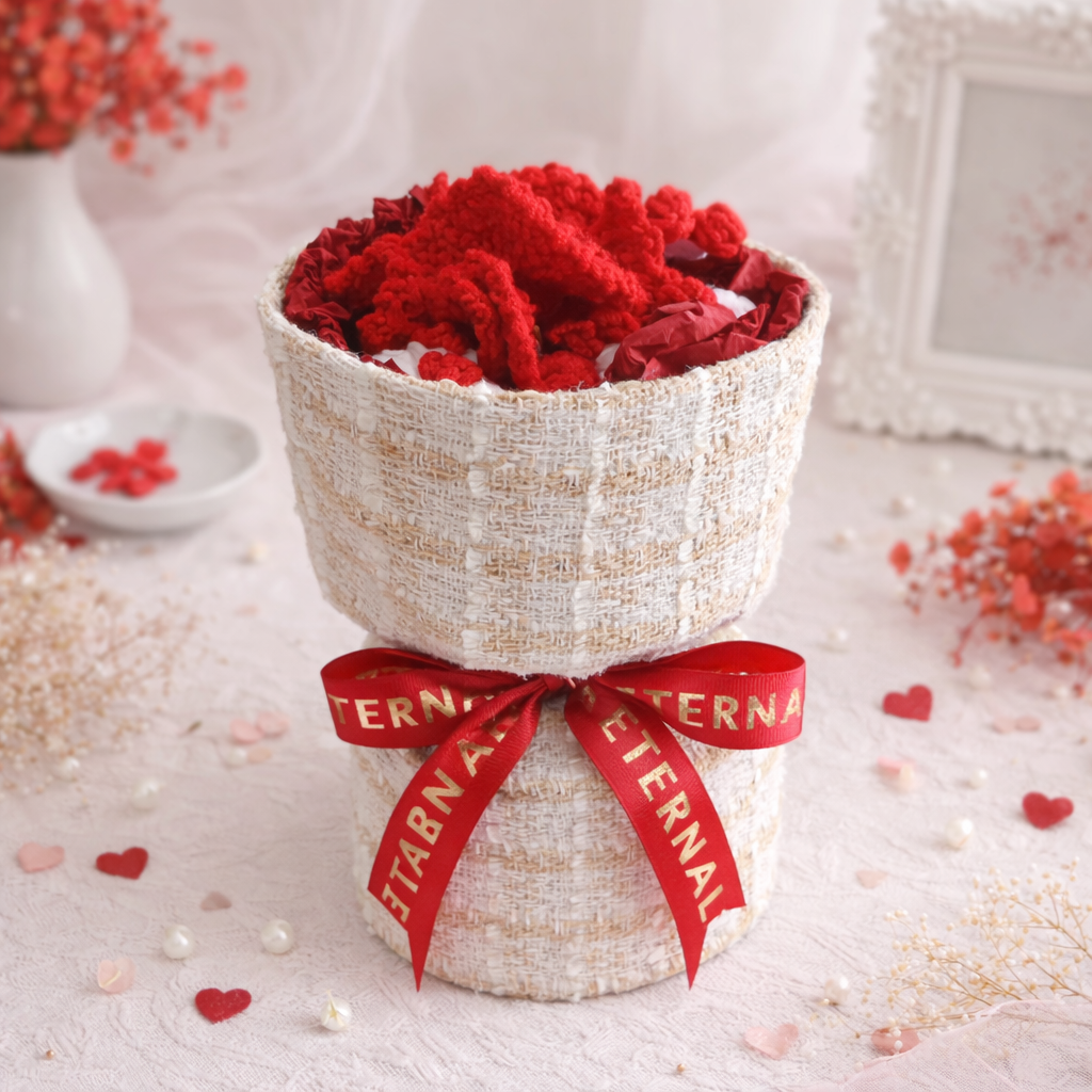 Knitted Blooms - Flower Bouquets