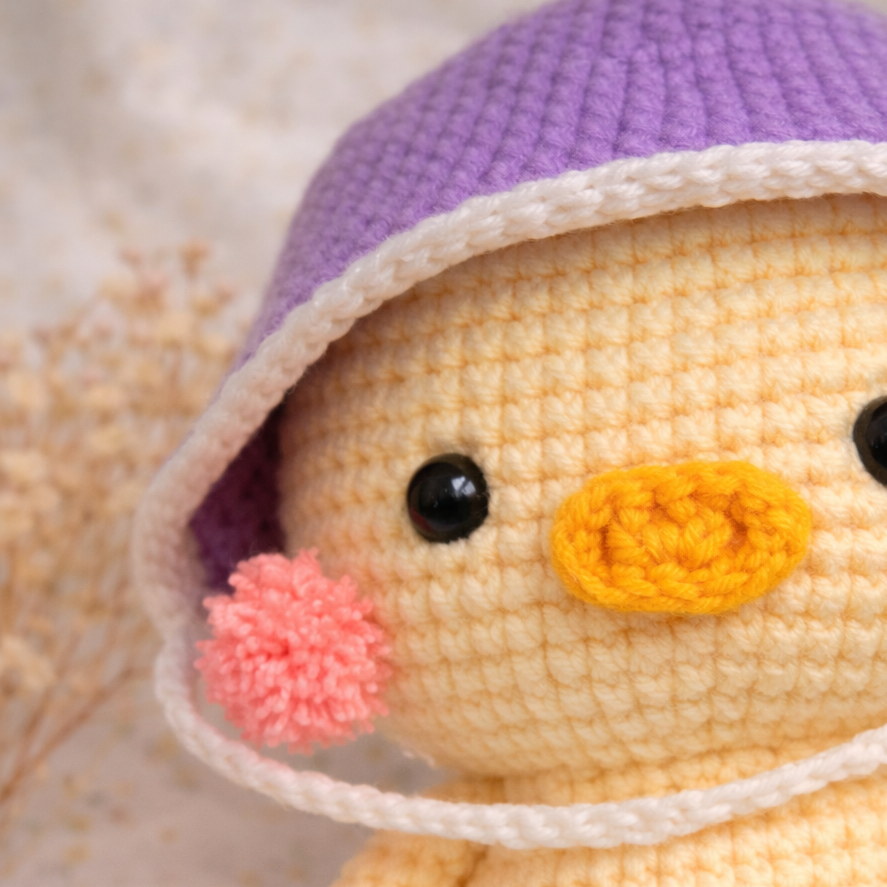 [Handmade Crochet] Boopie 🐥 — The Farm Duck WabiSnuggle Plush