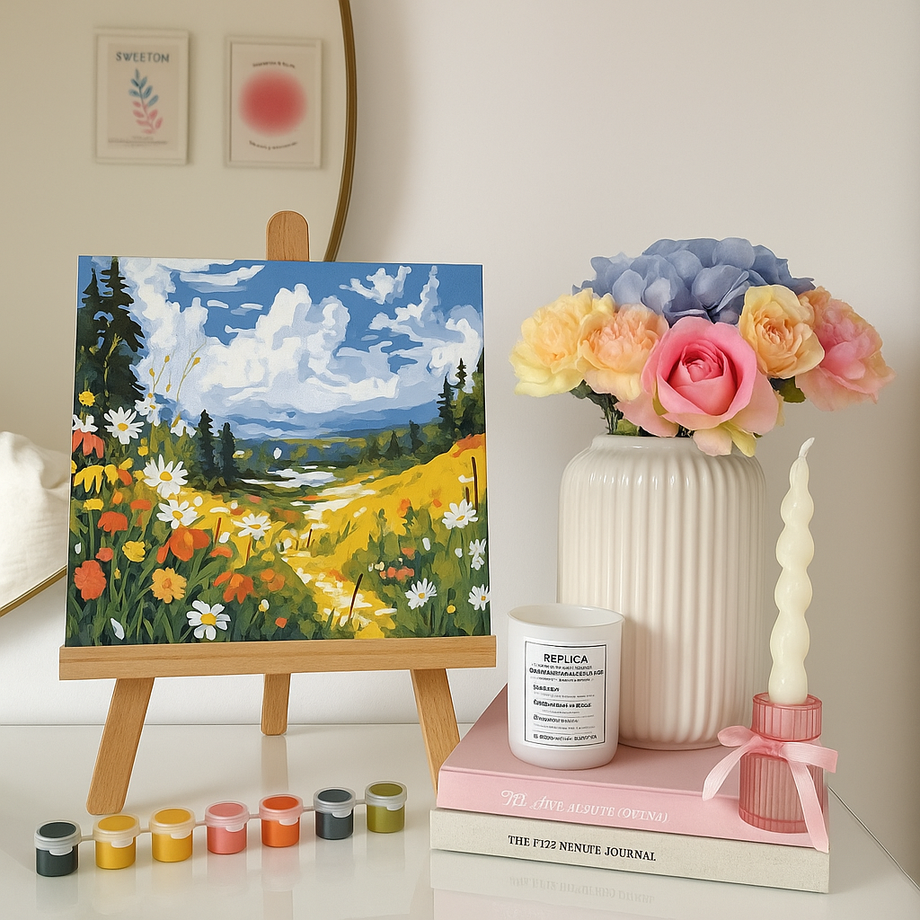 [BUNDLE OF 3] Pause & Paint – Paint by Numbers Kit (Medium)