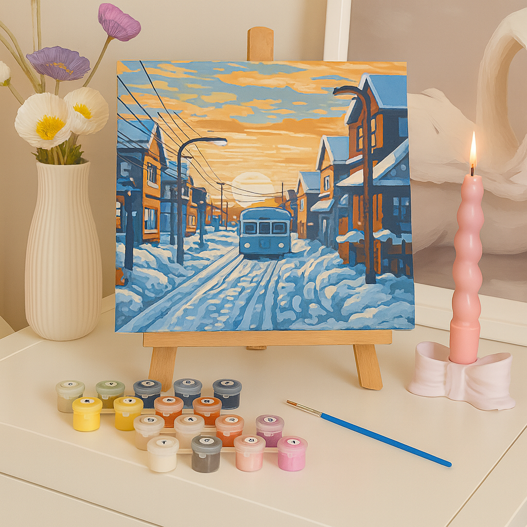 [BUNDLE OF 3] Pause & Paint – Paint by Numbers Kit (Medium)