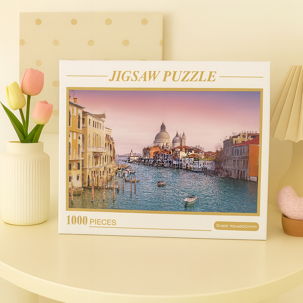 Puzzle & Piece - 1000pcs. Jigsaw Puzzle Set