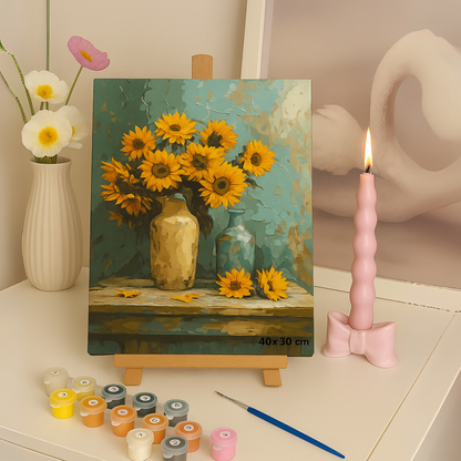 Pause & Paint - Paint by Numbers Kit (Large)